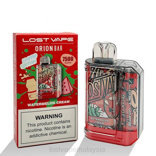 Lost Vape Price Malaysia - Lost Vape Orion bar pakai buang | 7500 sedutan | 18ml | 50mg 0FNT99 krim tembikai