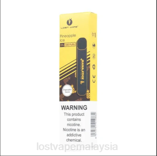 Lost Vape Near Me Malaysia - Lost Vape Mana tongkat pakai buang | 300 sedutan | 1.2ml 0FNT526 ais nanas 5%