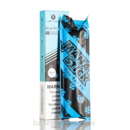 Lost Vape Price Malaysia - Lost Vape Mana tongkat pakai buang | 300 sedutan | 1.2ml 0FNT519 raz biru 5%